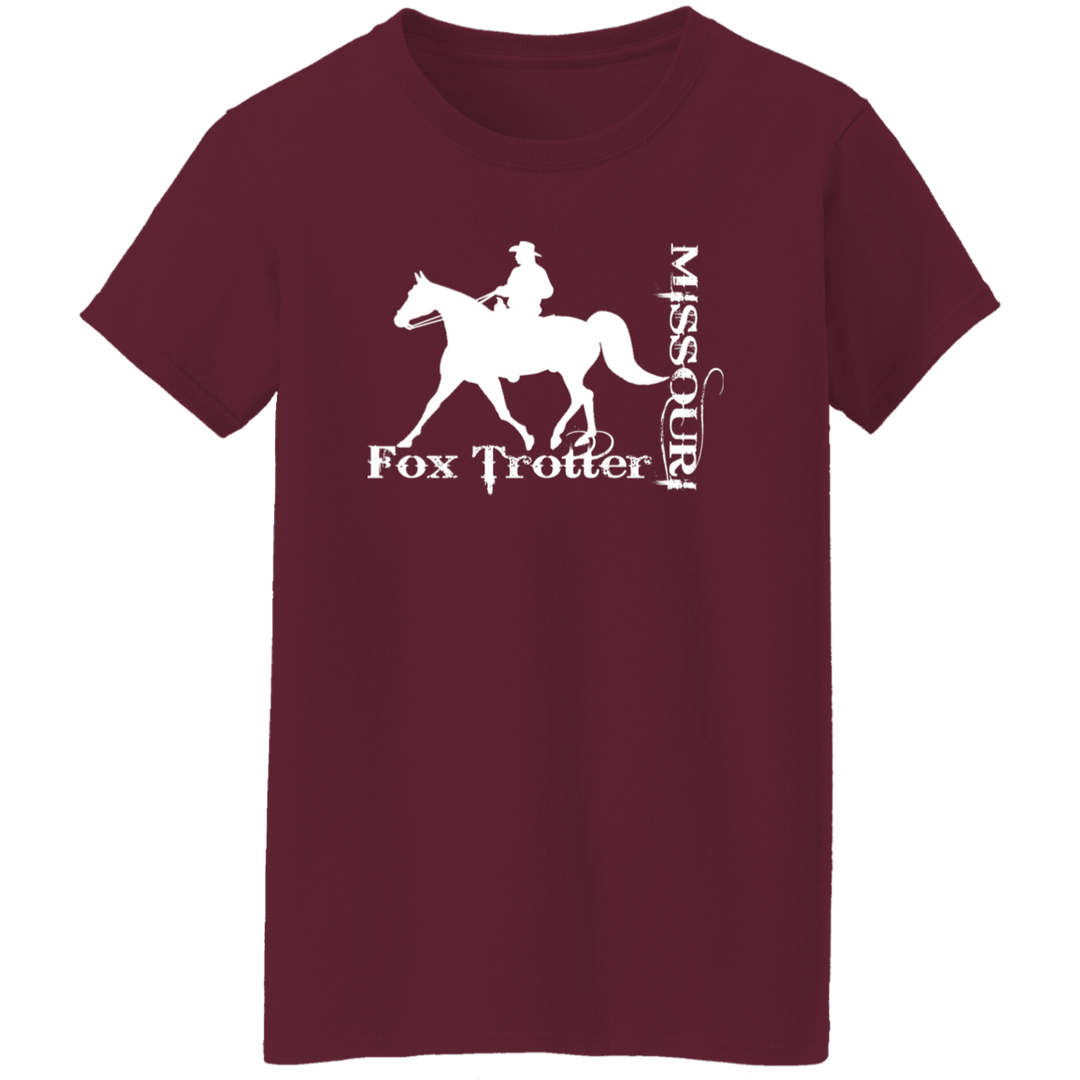 MISSOURI FOX TROTTER (white) 4HORSE G500L Ladies&