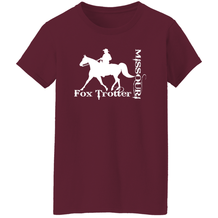 MISSOURI FOX TROTTER (white) 4HORSE G500L Ladies&