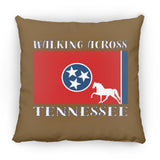 Walking Across Tennessee (Pleasure) ZP16 Medium Square Pillow