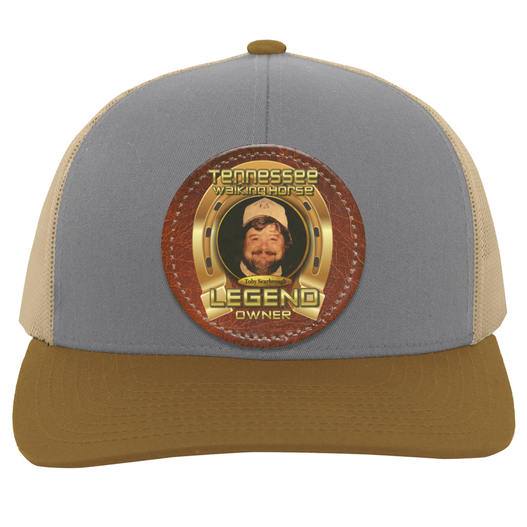 TOBY SCARBROUGH (TWH LEGENDS) HAT 104C Trucker Snap Back - Patch