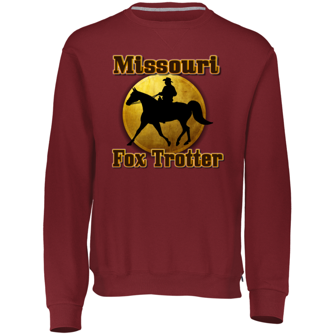 MISSOURI FOX TROTTER 1 698HBM Dri-Power Fleece Crewneck Sweatshirt