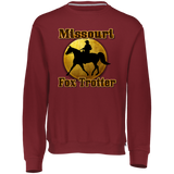 MISSOURI FOX TROTTER 1 698HBM Dri-Power Fleece Crewneck Sweatshirt
