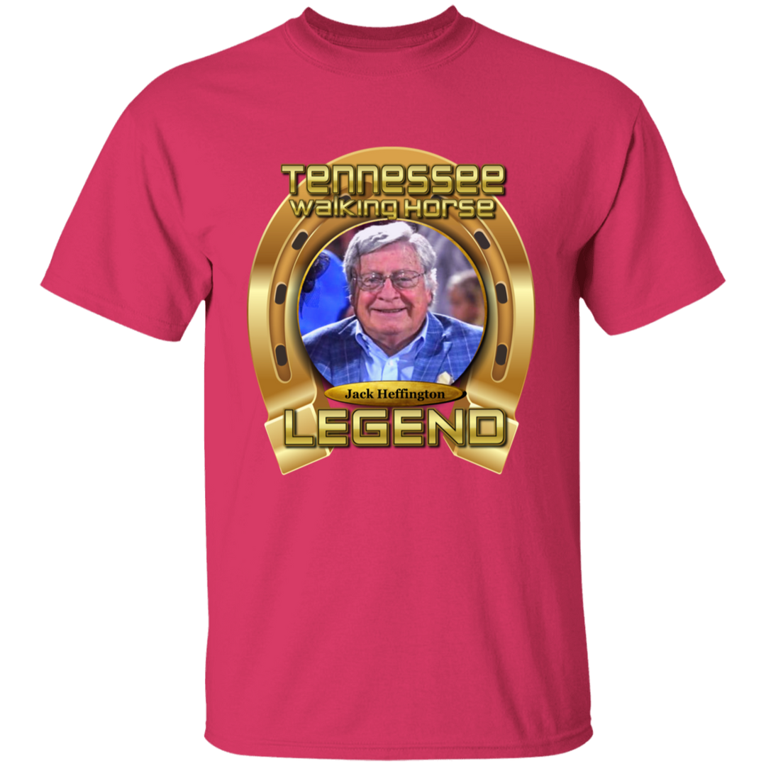 JACK HEFFINGTON (Legends Series) G500B Youth 5.3 oz 100% Cotton T-Shirt