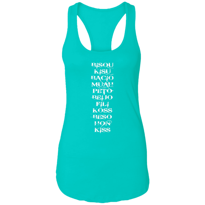 OLD983INWHITE NL1533 Ladies Ideal Racerback Tank