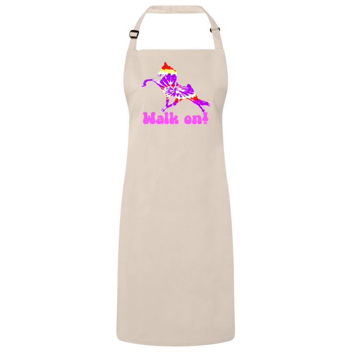 TIE DYE WALK ON RP150 Sustainable Unisex Bib Apron