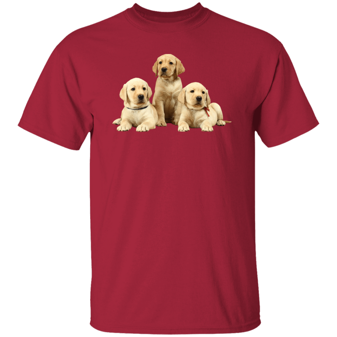 YELLOW LAB PUPS 1 G500 5.3 oz. T-Shirt