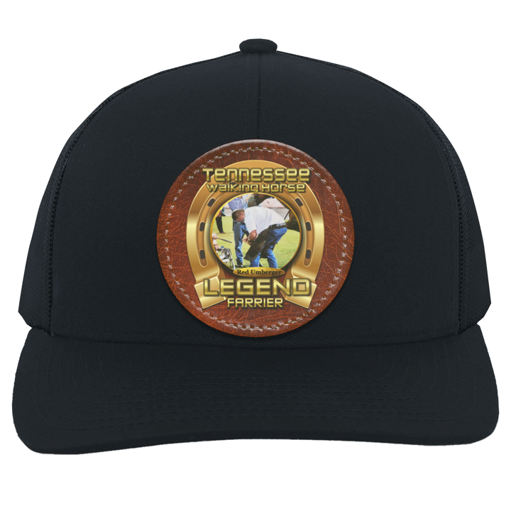 RED UMBERGER (TWH LEGENDS) HAT 104C Trucker Snap Back - Patch