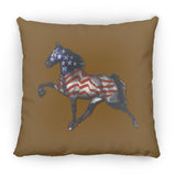 Tennessee Walking Horse Performance All American ZP14 Small Square Pillow