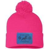 WALKIN ACROSS TENNESSEE TWH SP15 Pom Pom Knit Cap - Patch