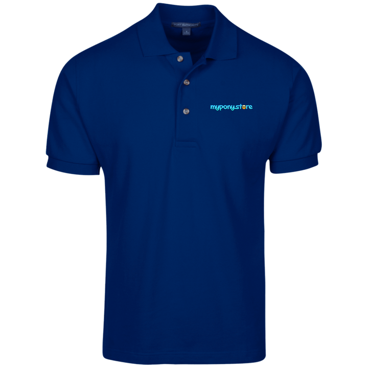 MY PONY STORE K420 Cotton Pique Knit Polo
