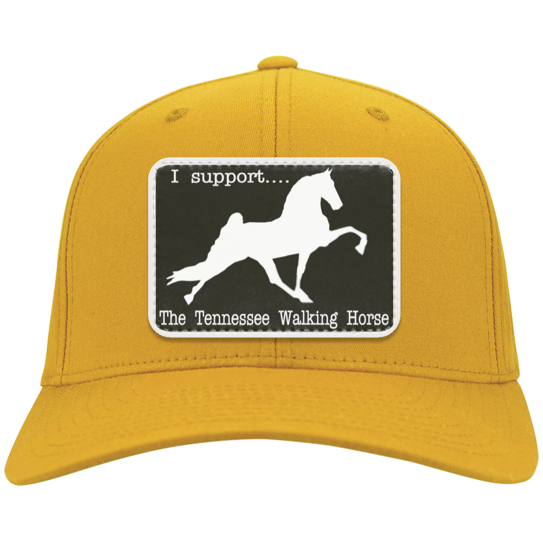 I SUPPORT THE TWH -RECTANGLE CP80 Twill Cap - Patch