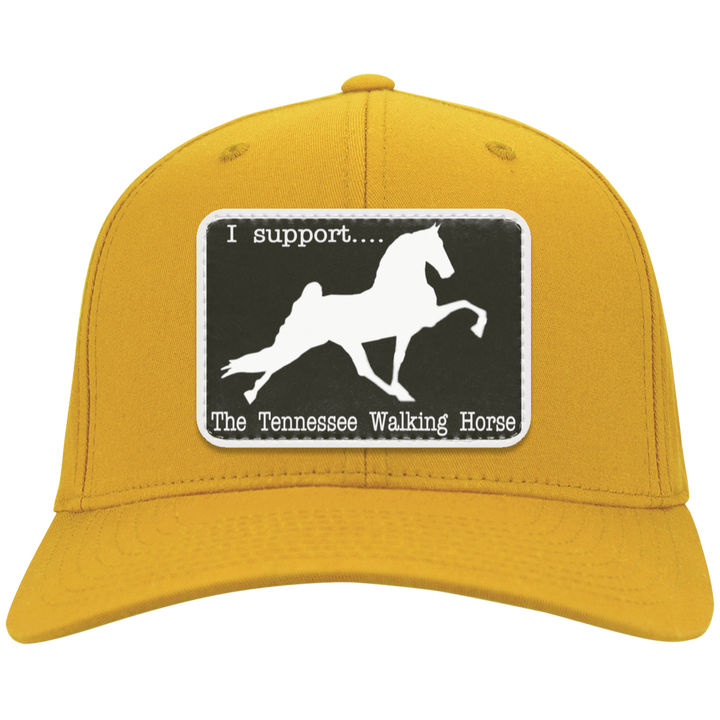 I SUPPORT THE TWH -RECTANGLE CP80 Twill Cap - Patch
