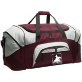 REINING STYLE 1 (WHITE) 4HORSE BG99 Colorblock Sport Duffel