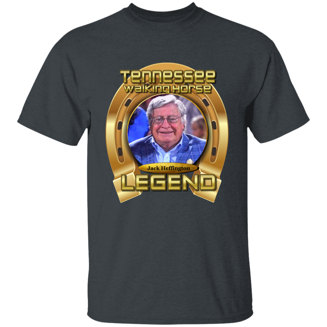 JACK HEFFINGTON (Legends Series) G500B Youth 5.3 oz 100% Cotton T-Shirt