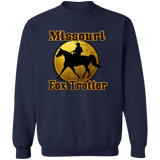 MISSOURI FOX TROTTER 1 Z65x Pullover Crewneck Sweatshirt 8 oz (Closeout)