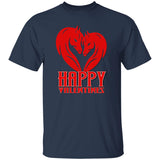 Horse Heart Happy Valentines G500 5.3 oz. T-Shirt