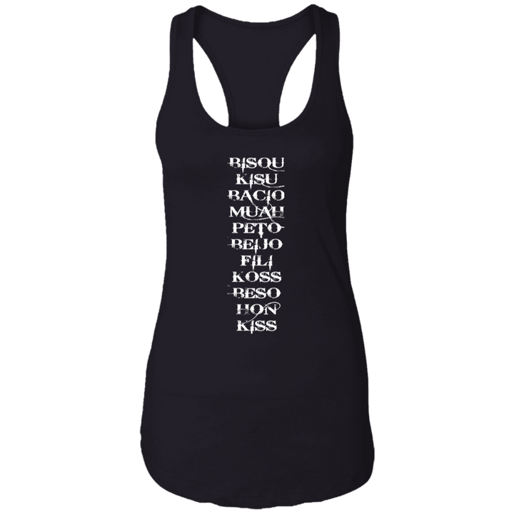 OLD983INWHITE NL1533 Ladies Ideal Racerback Tank