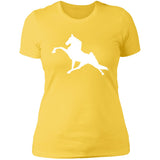 Tennessee Walking Horse Performance (WHITE) NL3900 Ladies' Boyfriend T-Shirt