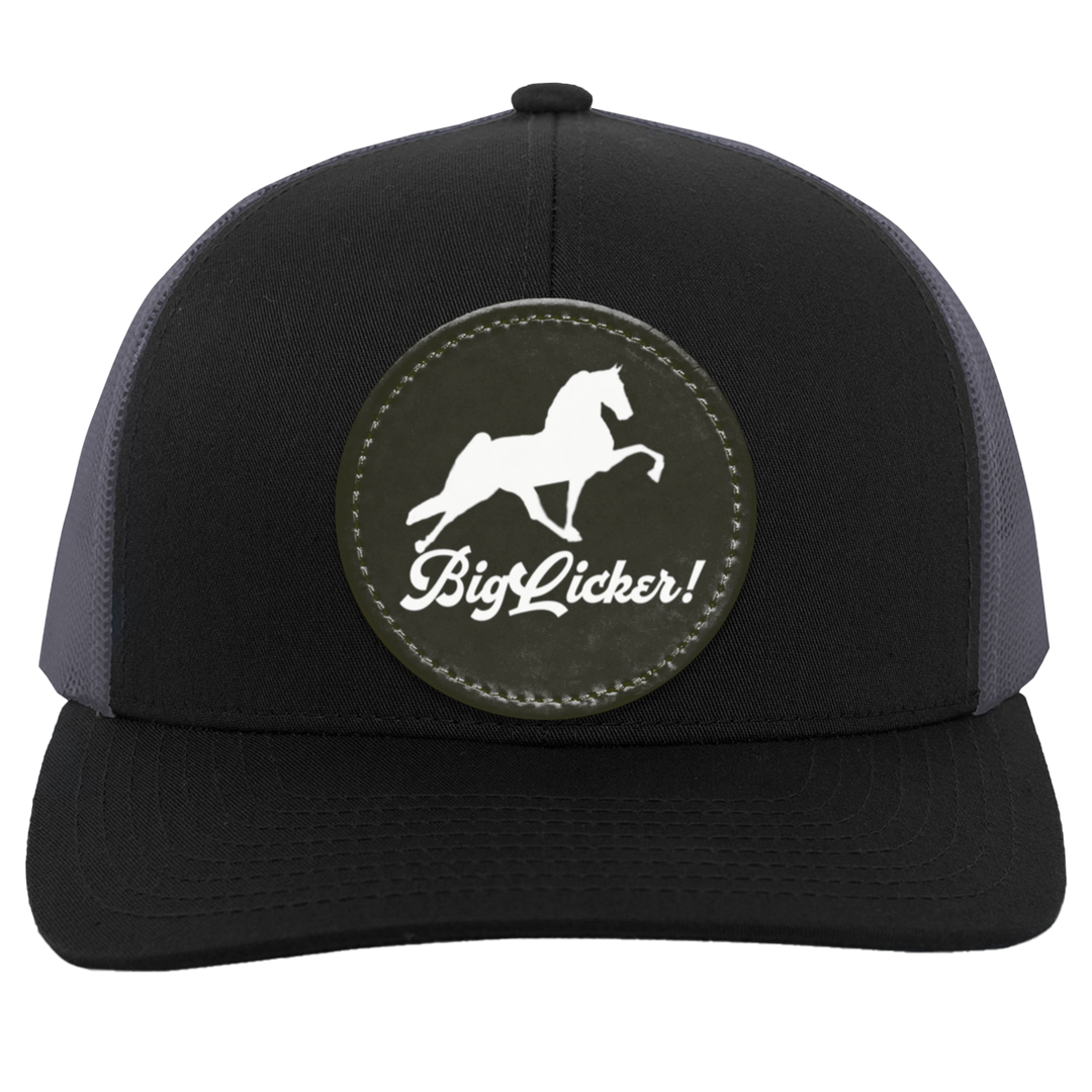 BIG LICKER OVAL 104C Trucker Snap Back - Patch
