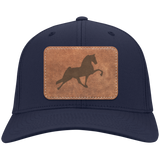 TENNESSEE WALKING HORSE PERFORMANCE LEATHER CP80 Twill Cap - Patch