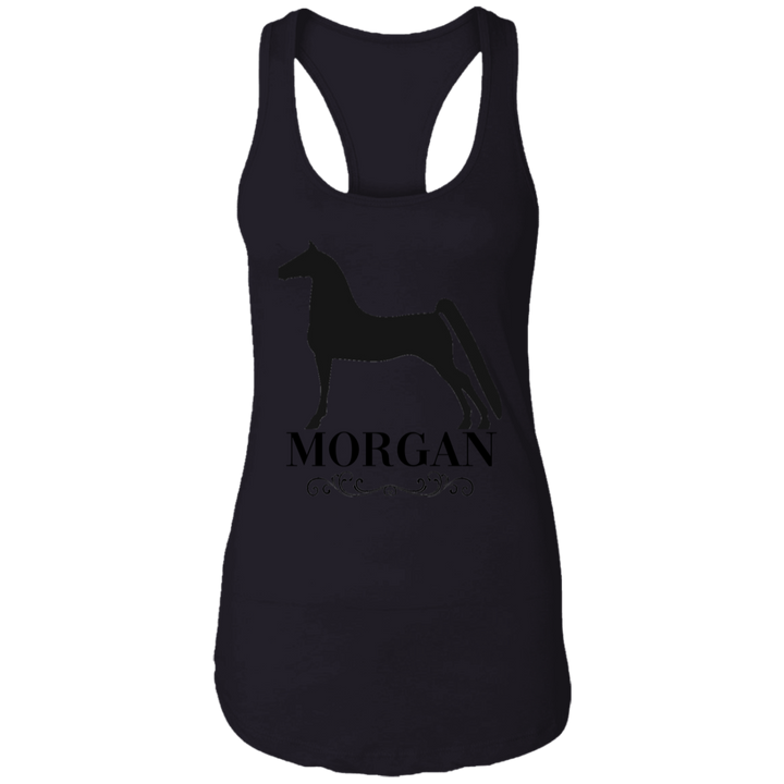 MORGAN STYLE 1 4HORSE NL1533 Ladies Ideal Racerback Tank