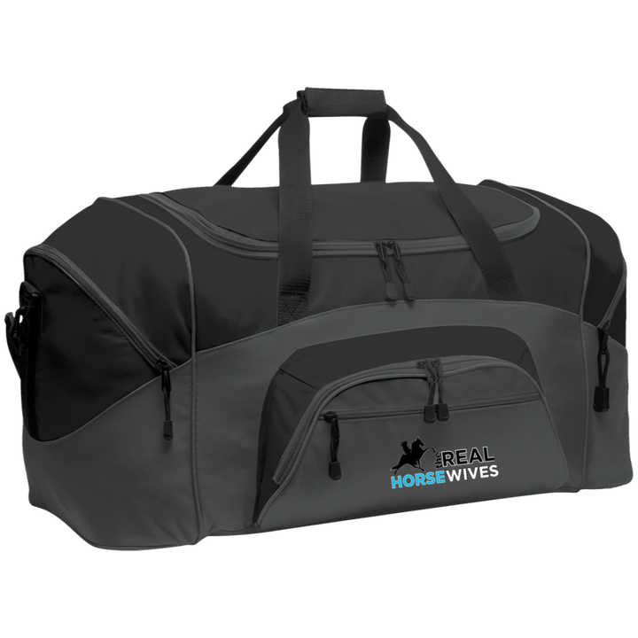 THE REAL HORSE WIVES BG99 Colorblock Sport Duffel