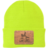 TURNIN AND BURNIN ON LEATHER CP90 Knit Cap - Patch