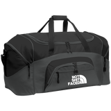 NOT SHIT FACED (WHITE) BG99 Colorblock Sport Duffel