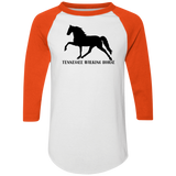 Tennessee Walker (black) 4HORSE 4420 Colorblock Raglan Jersey