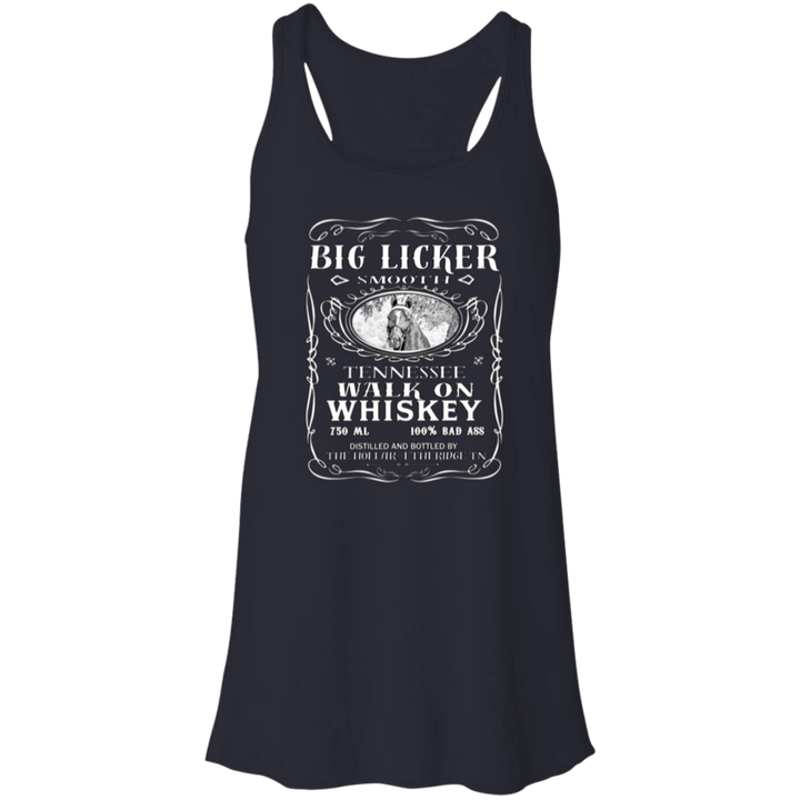BIG LICKER SMOOTH B8800 Flowy Racerback Tank