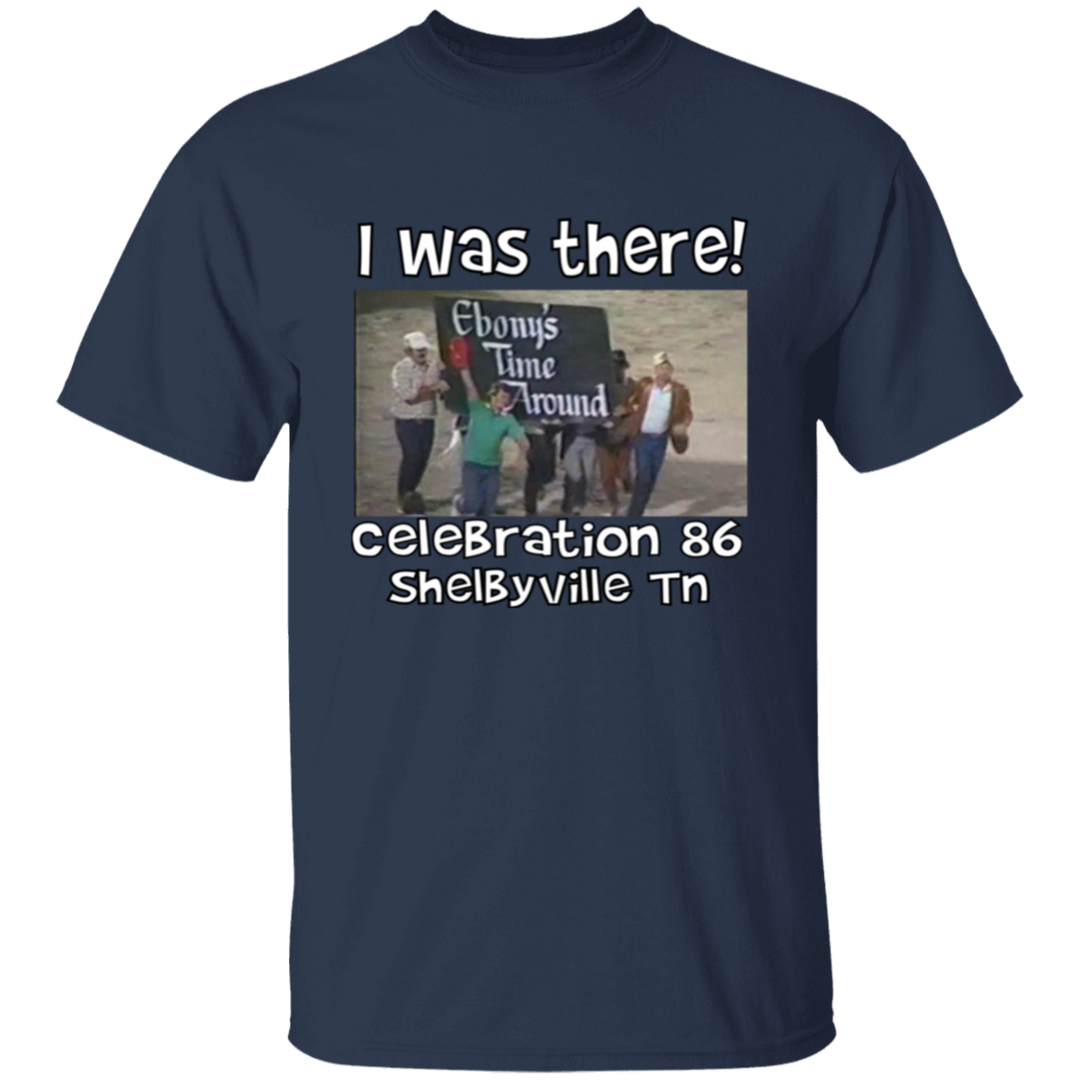 I WAS THERE CELEBRATION 86 G500 5.3 oz. T-Shirt