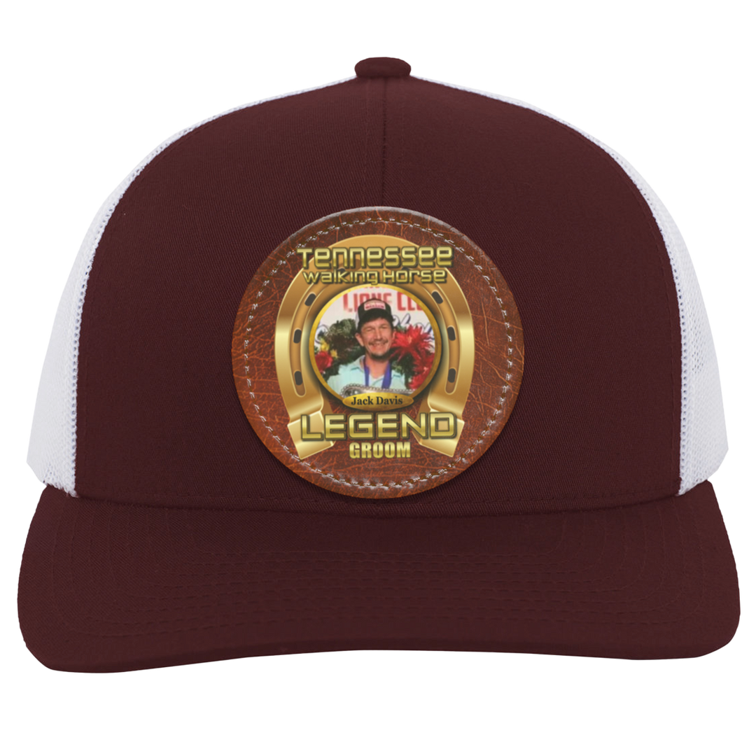 JACK DAVIS (TWH LEGENDS) HAT 104C Trucker Snap Back - Patch