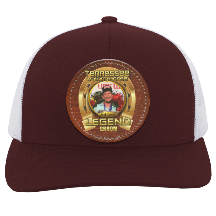 JACK DAVIS (TWH LEGENDS) HAT 104C Trucker Snap Back - Patch