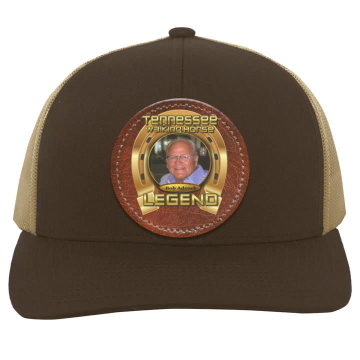 BOB ADCOCK (TWH LEGENDS) HAT 104C Trucker Snap Back - Patch