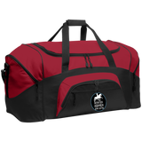 SHE LIVED HAPPY EVERY AFTER TWH PLEASURE BG99 Colorblock Sport Duffel