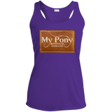 MY PONY NASHVILLE BRAND LST356 Ladies' Performance Racerback Tank