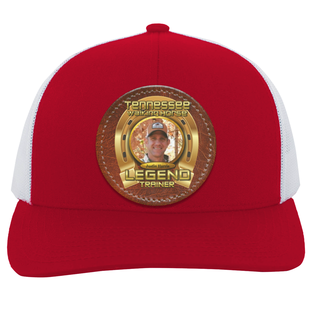 JUSTIN HARRIS (TWH LEGENDS) HAT 104C Trucker Snap Back - Patch