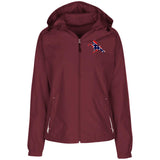 Rebel on the Rail Tennessee Walking Horse Performance LST76 Ladies' Jersey-Lined Hooded Windbreaker