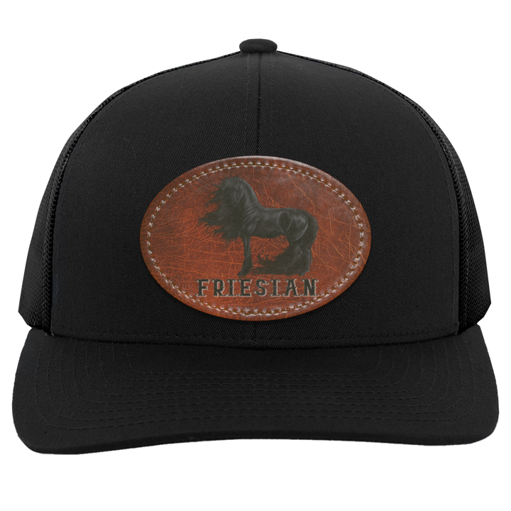 FRIESIAN ON LEATHER 104C Trucker Snap Back - Patch