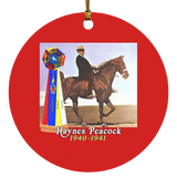 WGC HAYNES PECOCK SUBORNC Circle Ornament