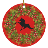 TWH PERFORMANCE CHRISTMAS WREATH SUBORNC Circle Ornament