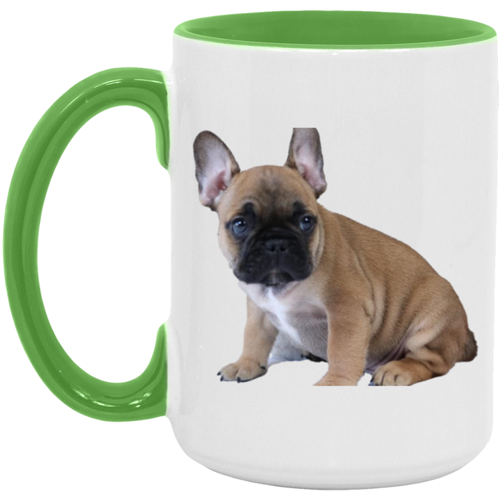 FRENCHIE PUPPY (4) AM15OZ 15oz. Accent Mug