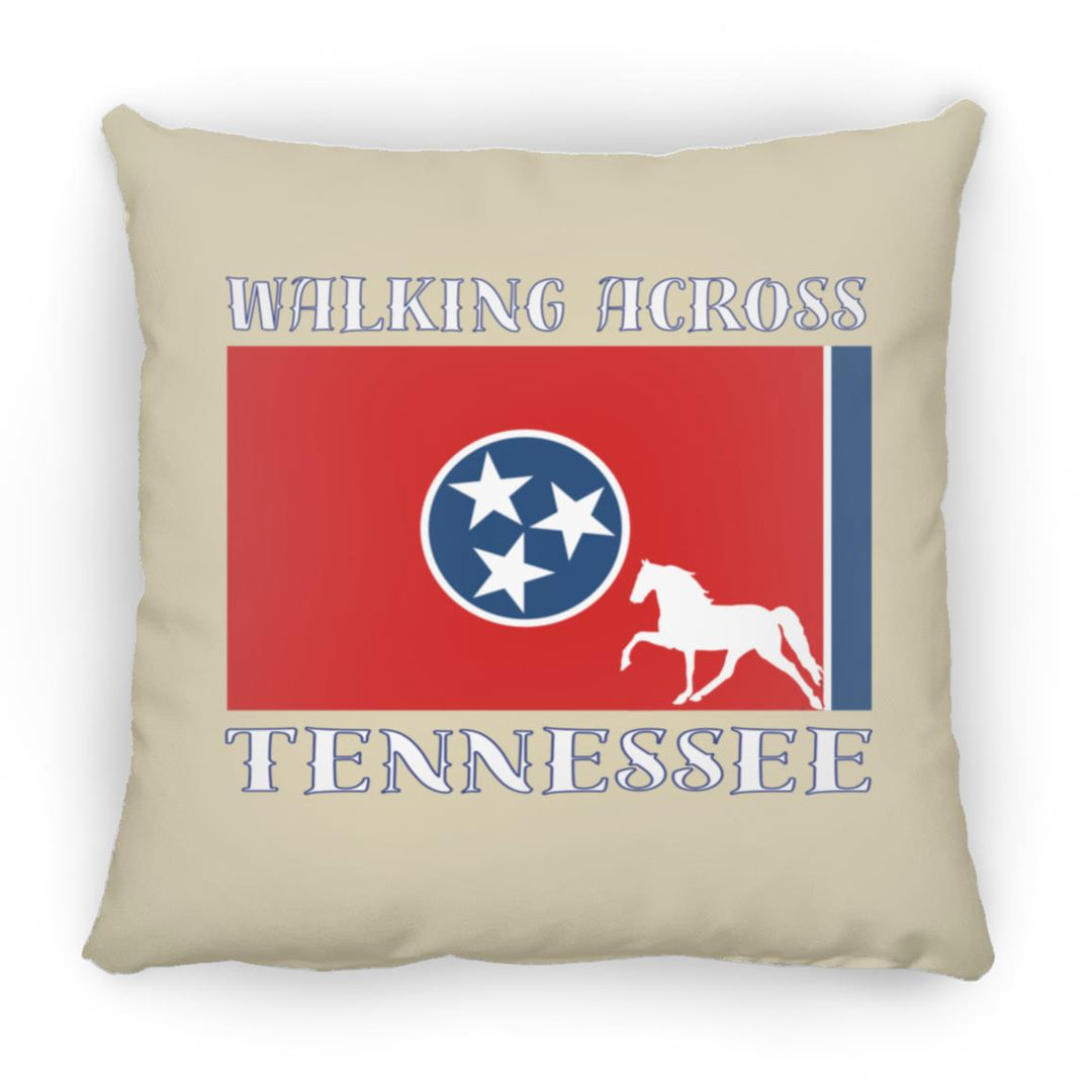 Walking Across Tennessee (Pleasure) ZP16 Medium Square Pillow