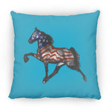 Tennessee Walking Horse Performance All American ZP18 Large Square Pillow
