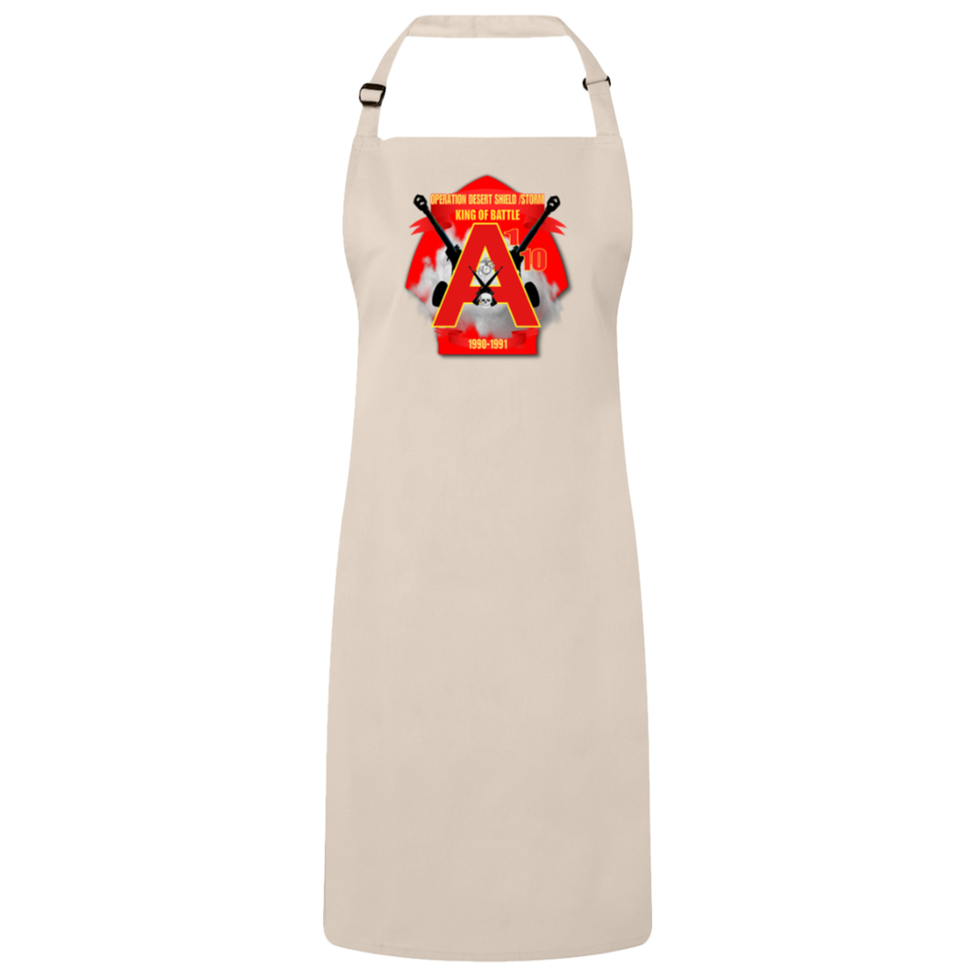 Alpha Battery 1 10 (Desert Storm) RP150 Sustainable Unisex Bib Apron