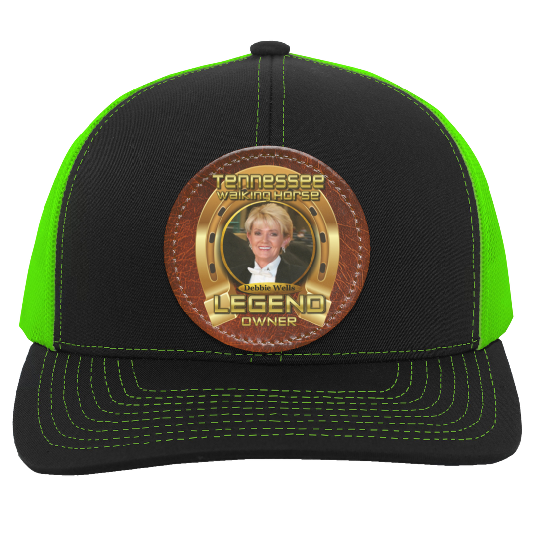 DEBBIE WELLS (TWH LEGENDS) HAT 104C Trucker Snap Back - Patch