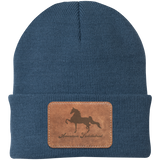 AMERICAN SADDLEBRED ON LEATHER CP90 Knit Cap - Patch