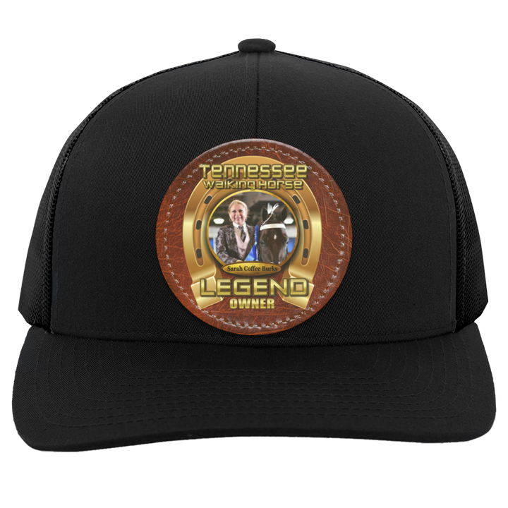 SARAH COFFEE BURKS (TWH LEGENDS) HAT 104C Trucker Snap Back - Patch