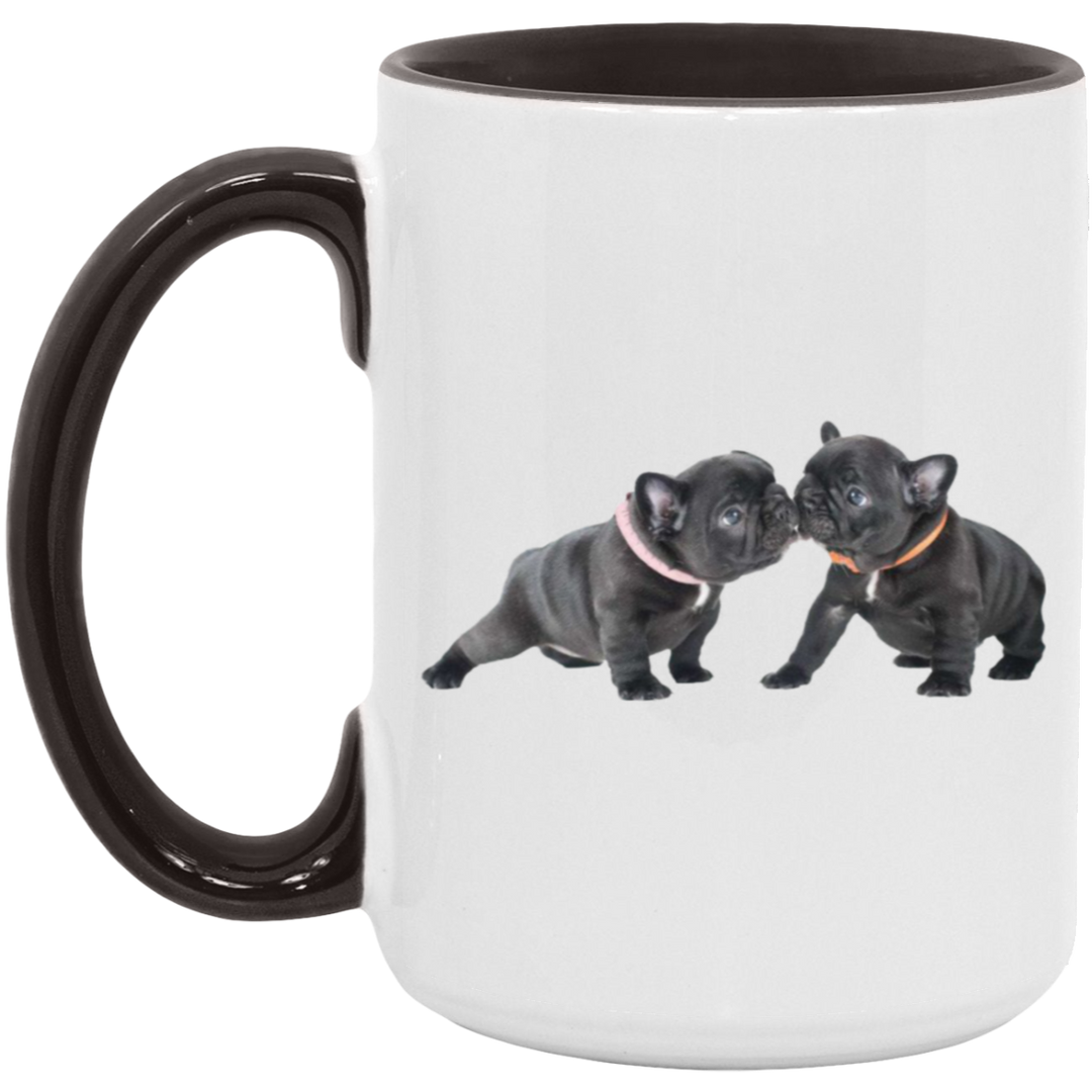 FRENCHIE PUPPY (6) AM15OZ 15oz. Accent Mug