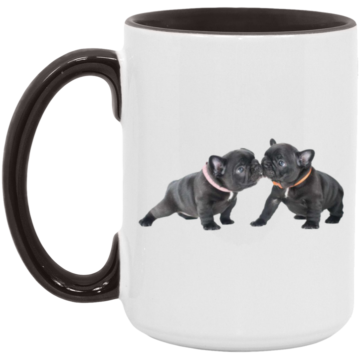 FRENCHIE PUPPY (6) AM15OZ 15oz. Accent Mug